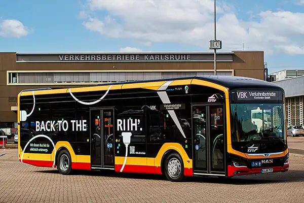 Verkehrsbetriebe Karlsruhe (VBK) - E-Motion für Karlsruhe.